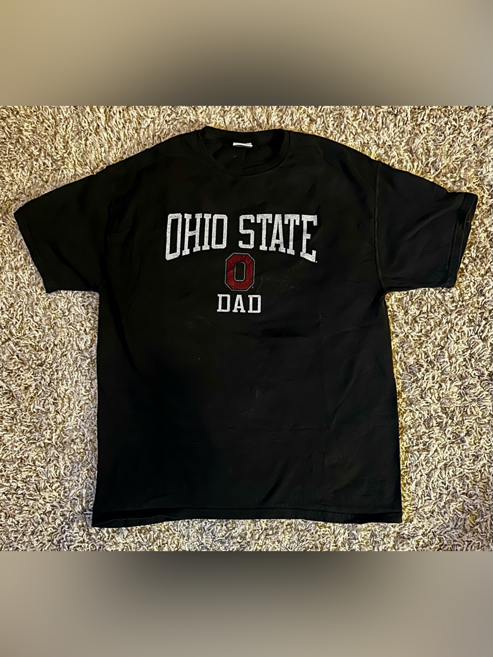Ohio State Dad Black Short Sleeve Tee